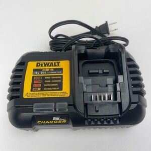 DeWalt Battery Charger DCB1106 Black 6 Amp 12V/20V Max 6AH Like New